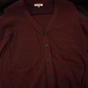 Madewell cardigan with pockets